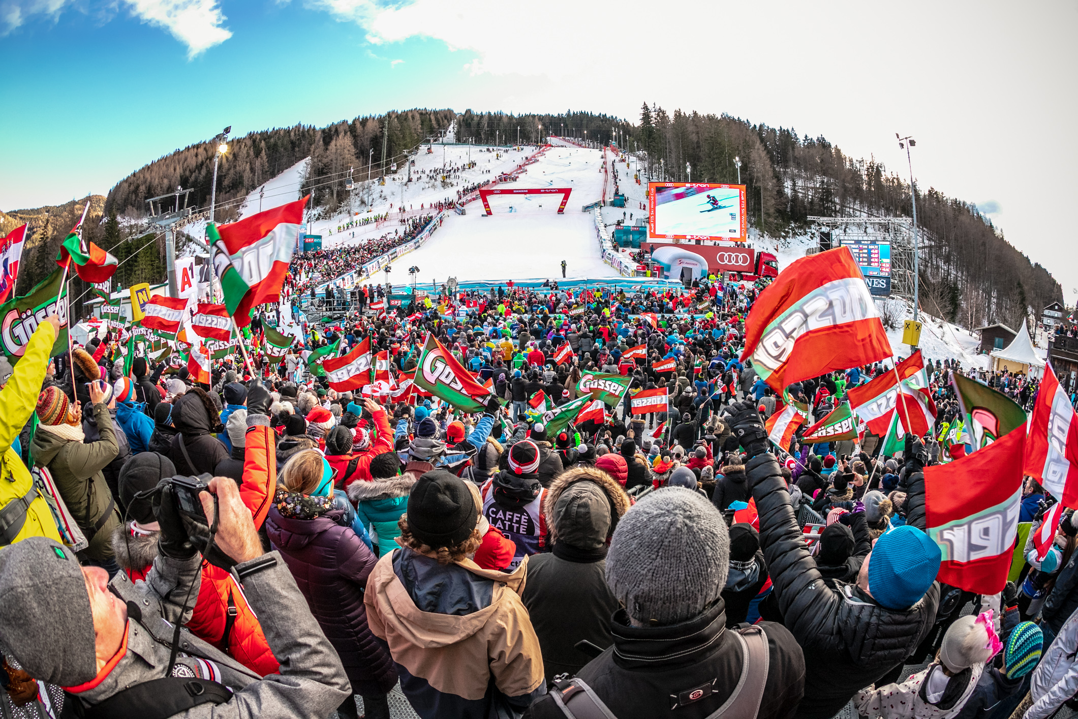 SkiWeltcup am Semmering Leistungs und Spitzensport